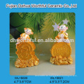 2016new Ankunft Polyresin Weihnachtsdekoration in Affe Form